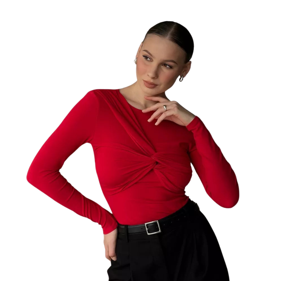 Revere™ l The Amara Twist Long-Sleeve Top