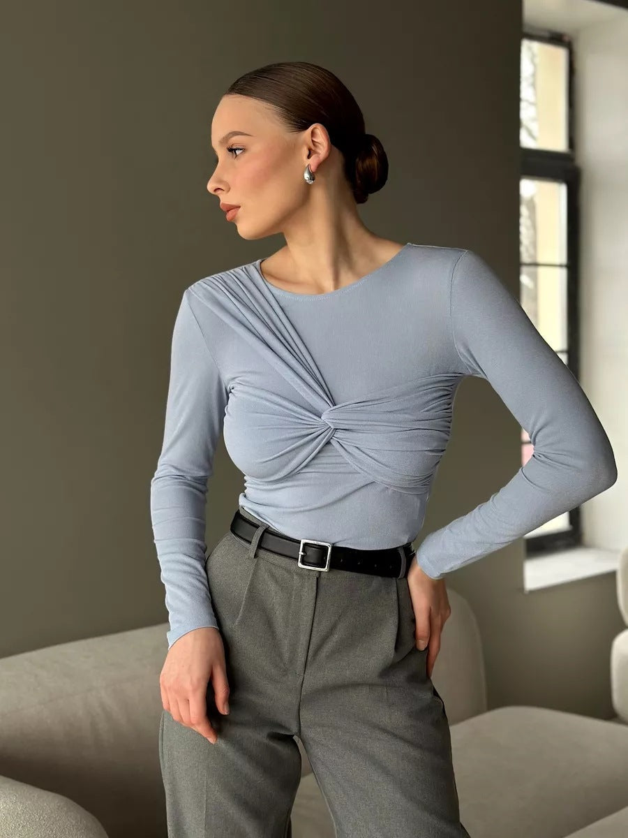 Revere™ l The Amara Twist Long-Sleeve Top