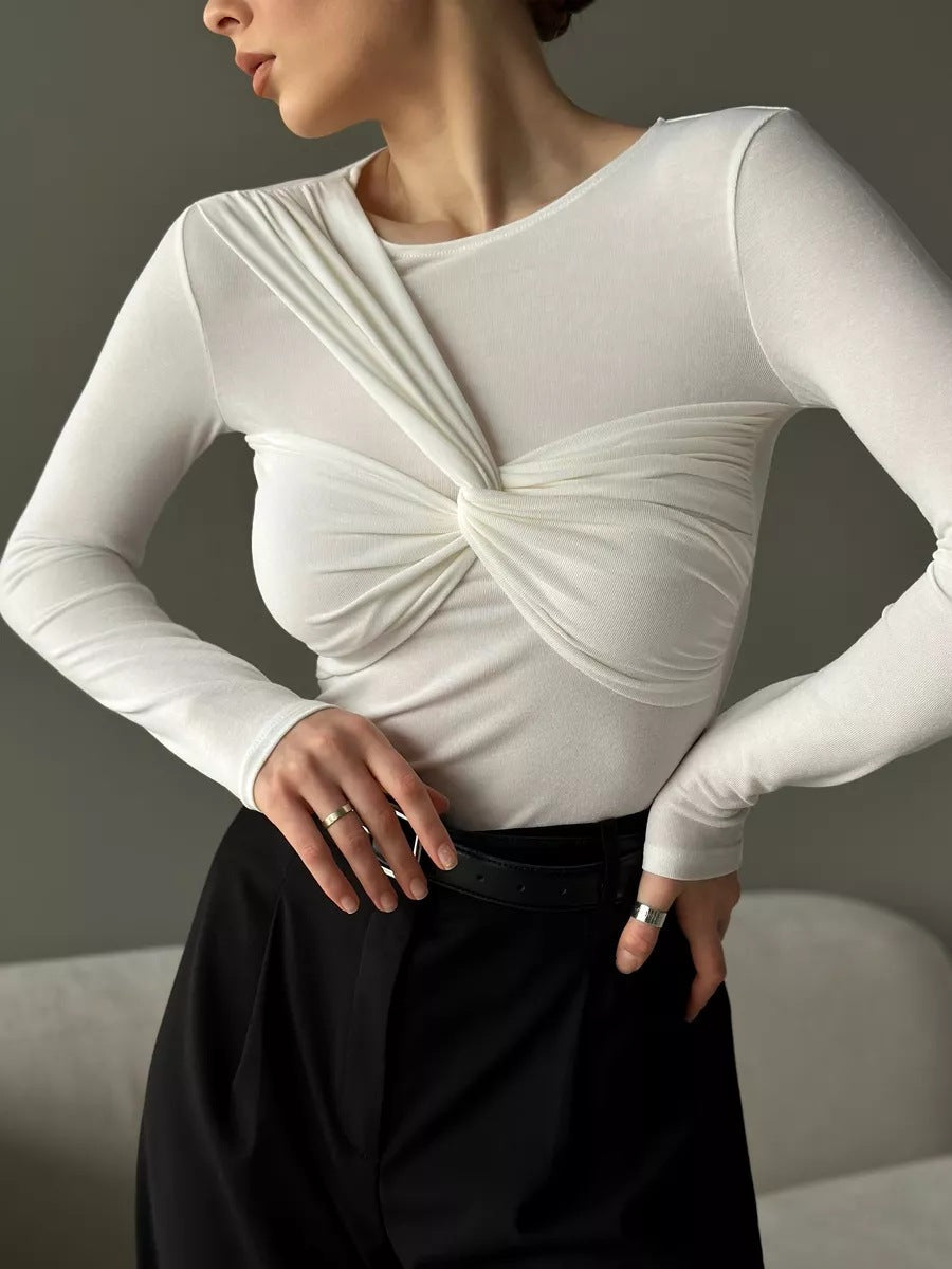 Revere™ l The Amara Twist Long-Sleeve Top