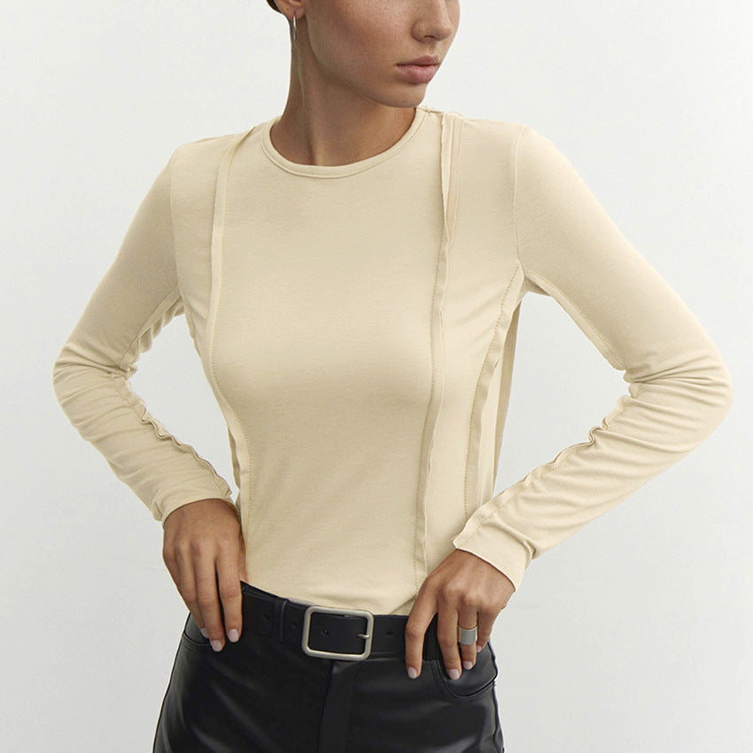 Revere™ l The Elise Seam Detail Long Sleeve Top